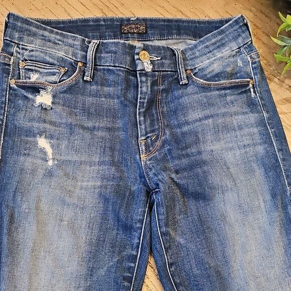 MOTHER The Looker Crop Jeans Size 26 - Picture 2 of 12